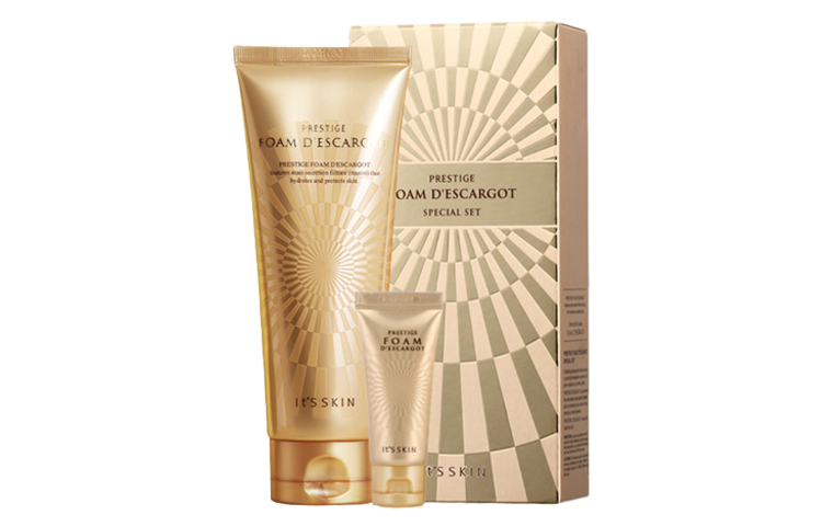 

Набор для ухода за кожей YISI Crystal Diamond Snail увлажняющий восстанавливающий очищающий 150мл + очищающий 30мл It'S SKIN