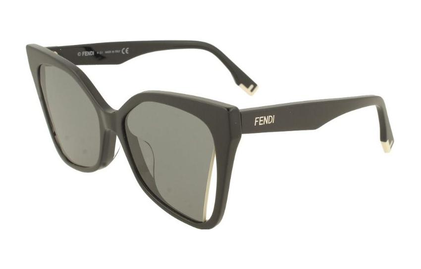 

FENDI Солнцезащитные очки Butterfly для женщин, Black