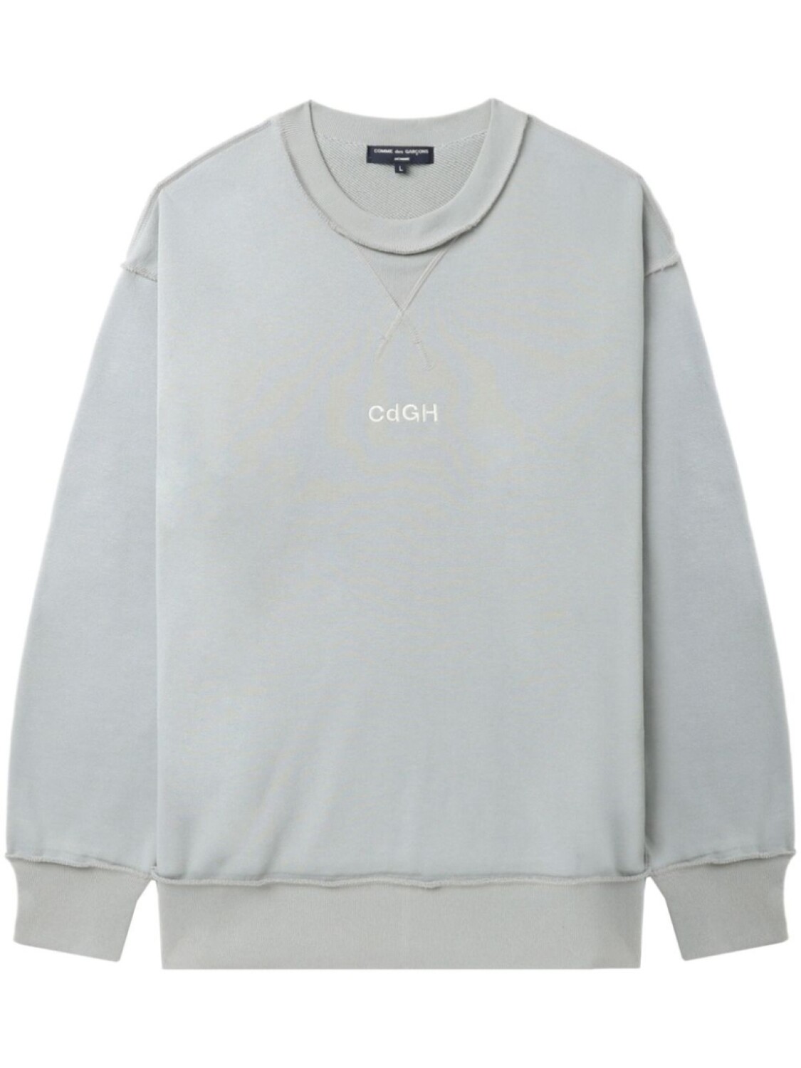 

Comme des Garçons Homme толстовка с вышитым логотипом, серый