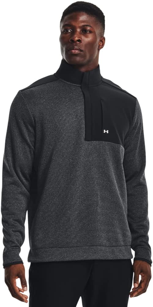 

Толстовка Under Armour Storm Sweaterfleece Half Zip 1 для мужчин, (001) Black/White, Белый, Толстовка Under Armour Storm Sweaterfleece Half Zip 1 для мужчин, (001) Black/White