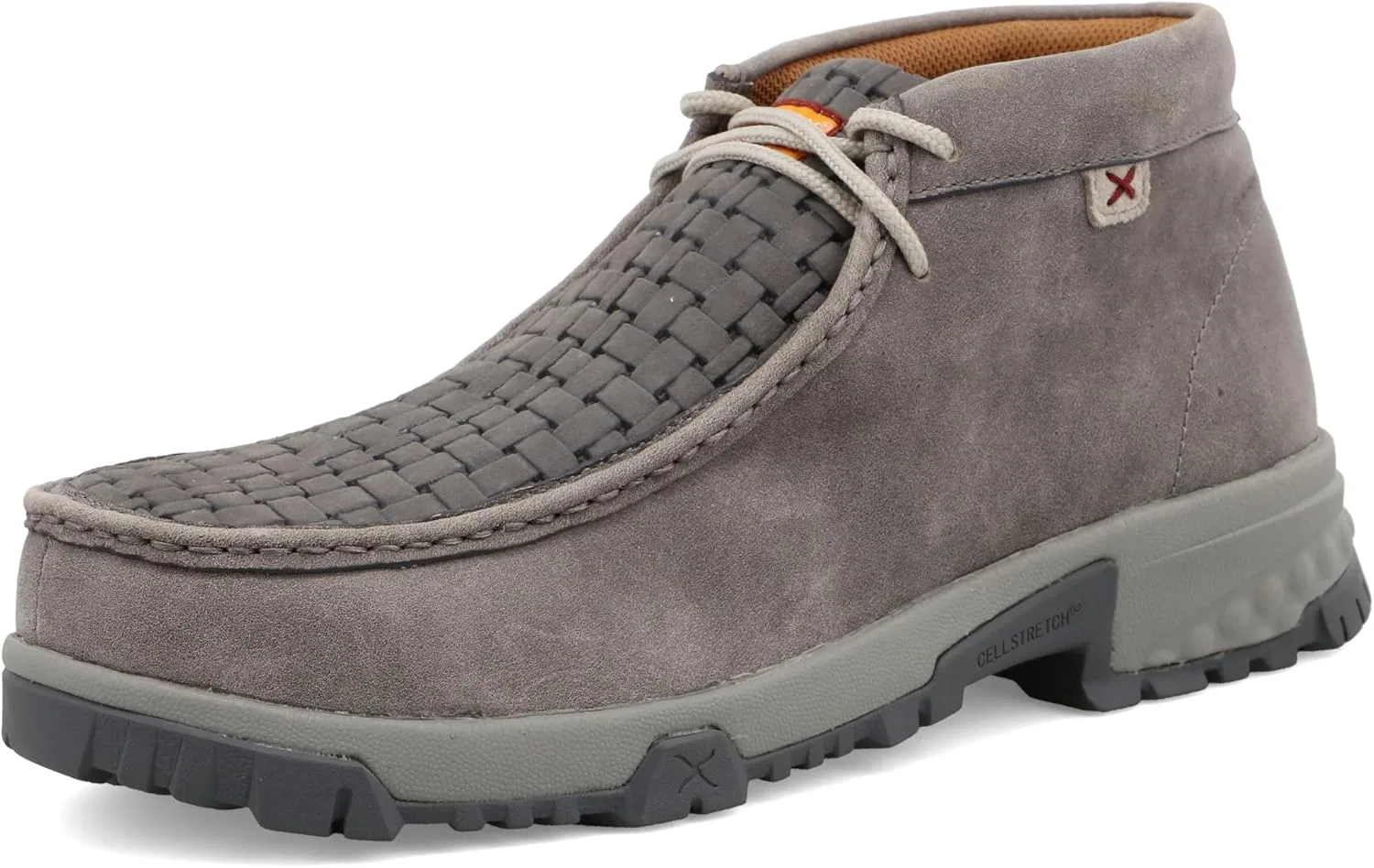 Ботинки чакка Twisted X Moc Toe, серый