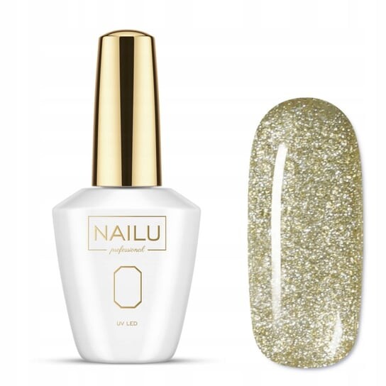 

Лак гибридный №114 Platinum Gold Nailu