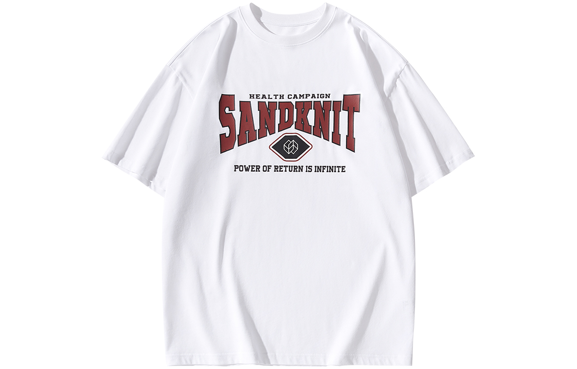 

Футболка с втачным рукавом Unisex SandKnit, лазурный