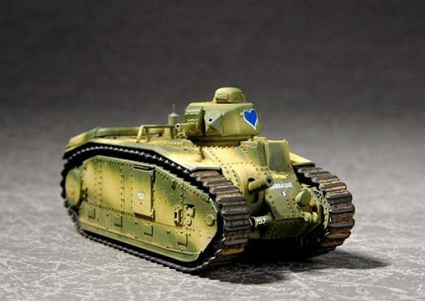 

Трубач, Французский танк Char B1Heavy, Набор моделей, 8+ Italeri