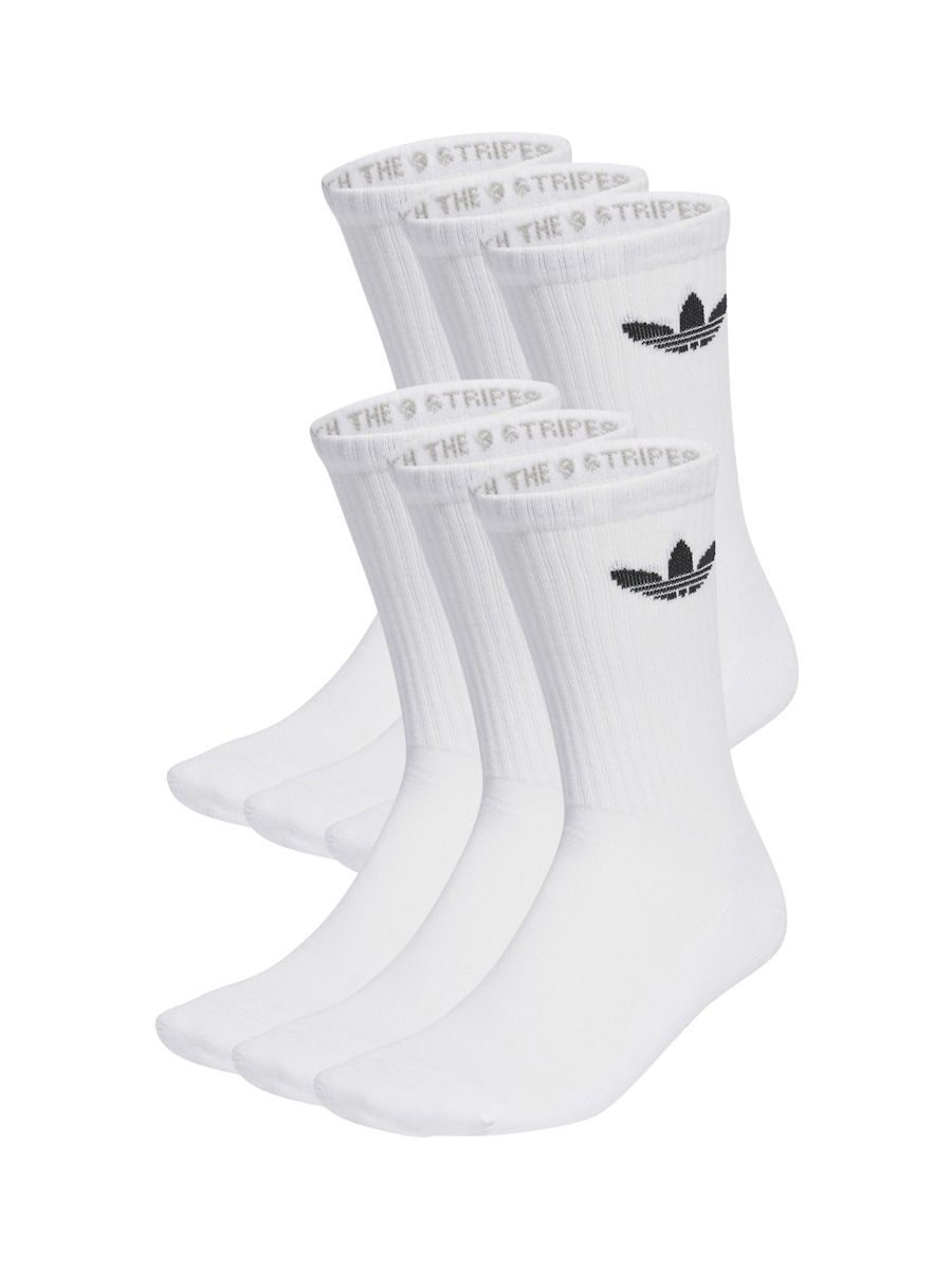 

Носки ADIDAS ORIGINALS Trefoil, белый