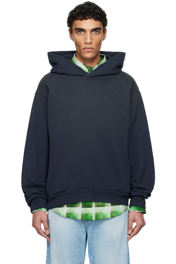 

Черная толстовка с логотипом Acne Studios