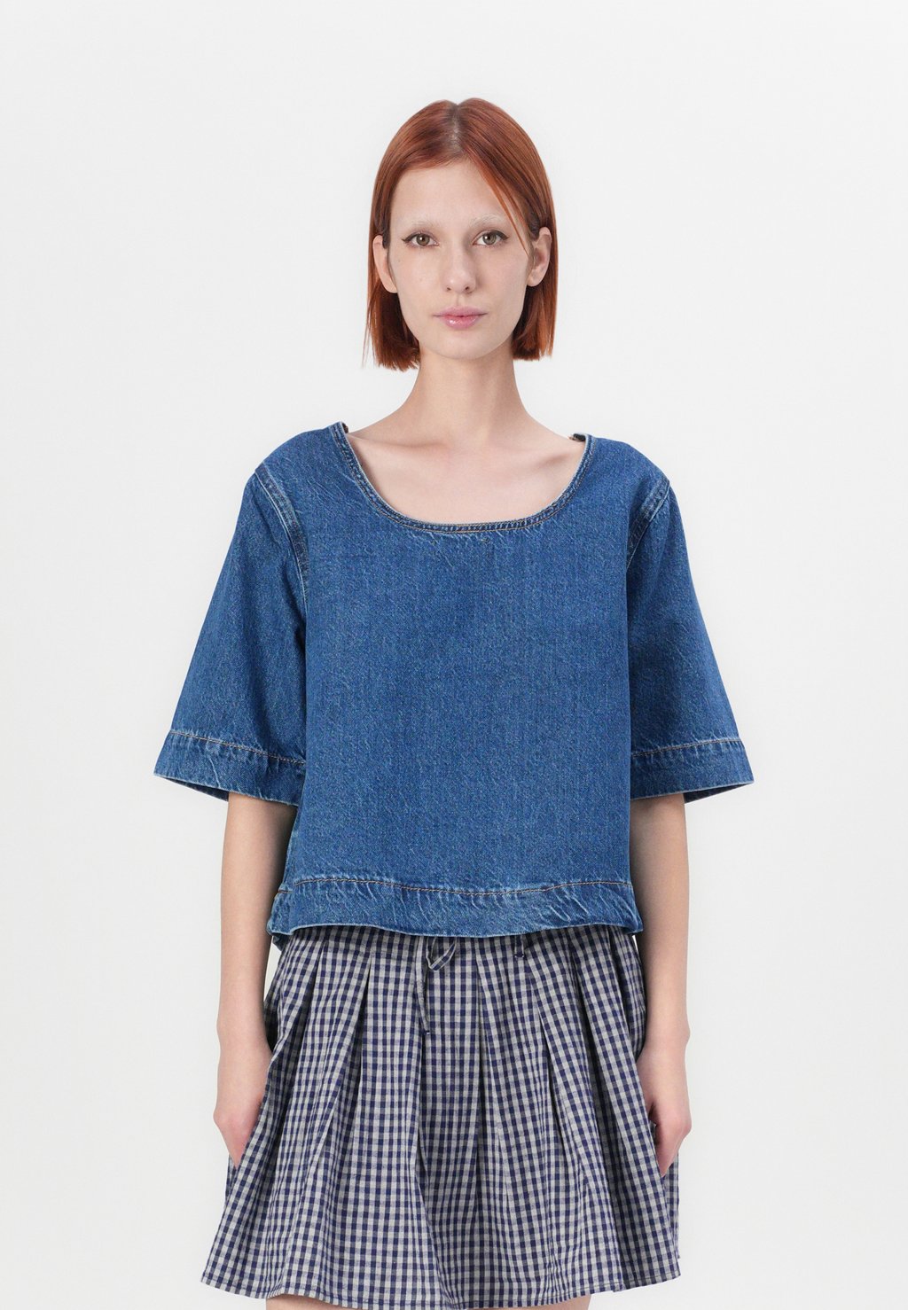 

Блуза ONLGIGI SHIRT ONLY, цвет Medium Blue Denim