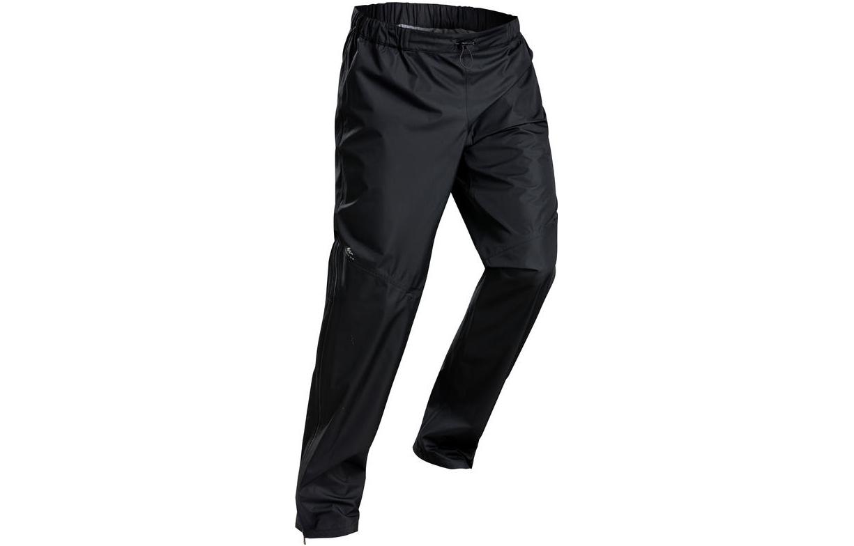

Брюки ветрозащитные MH500 мужские черные DECATHLON, Черный, Брюки ветрозащитные MH500 мужские черные DECATHLON