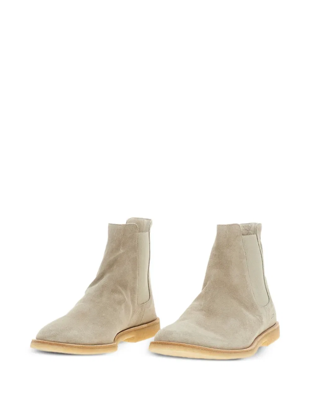 Кожаные сапоги с эластичными вставками Common Projects, нейтральный — фото 2