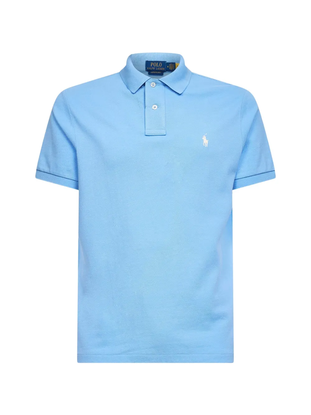 

Поло с короткими рукавами на двух пуговицах Polo Ralph Lauren, синий