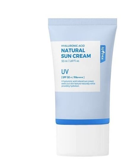 

Солнцезащитный крем, натуральная гиалуроновая кислота SPF50+, 50 мл Isntree