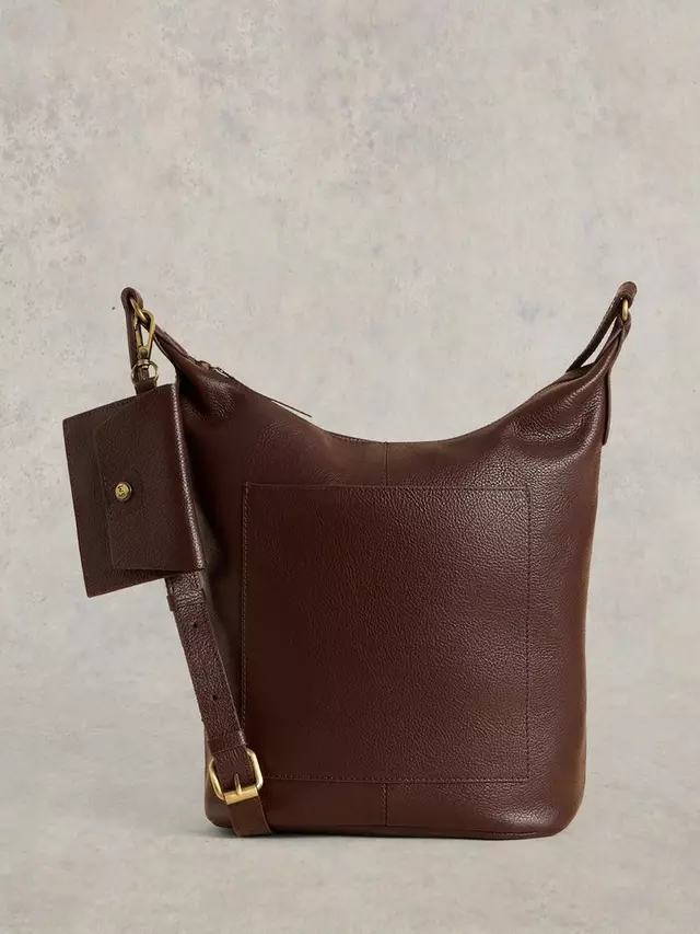 

Сумка кросс-боди White Stuff Fern Leather, цвет dark brown