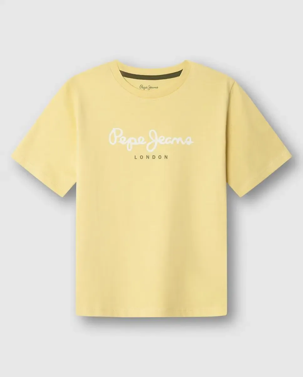 Детская футболка New Art Pepe Jeans, желтый