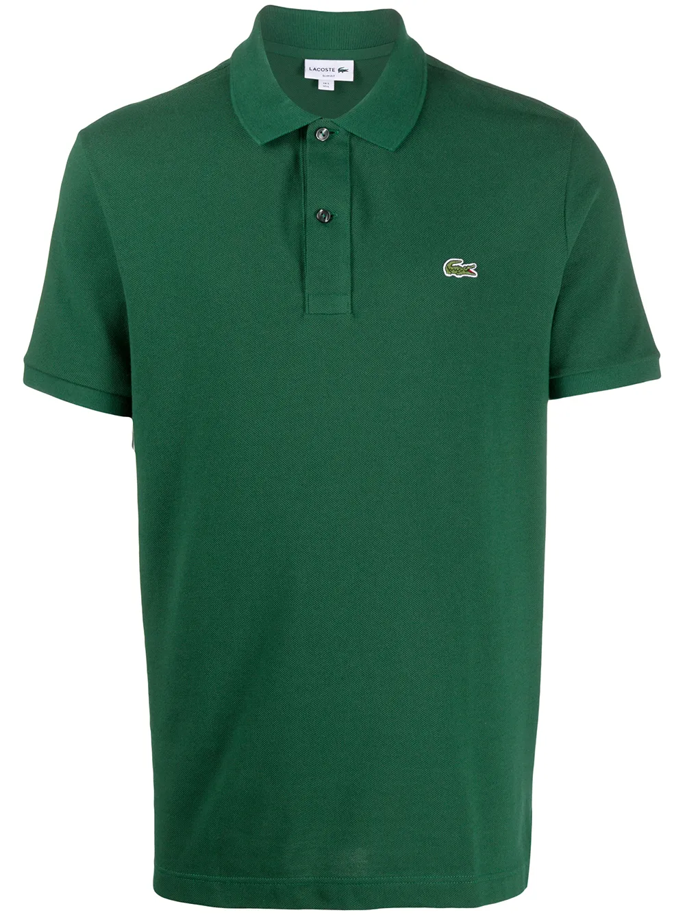 

Рубашка-поло с вышитым логотипом Lacoste, зеленый