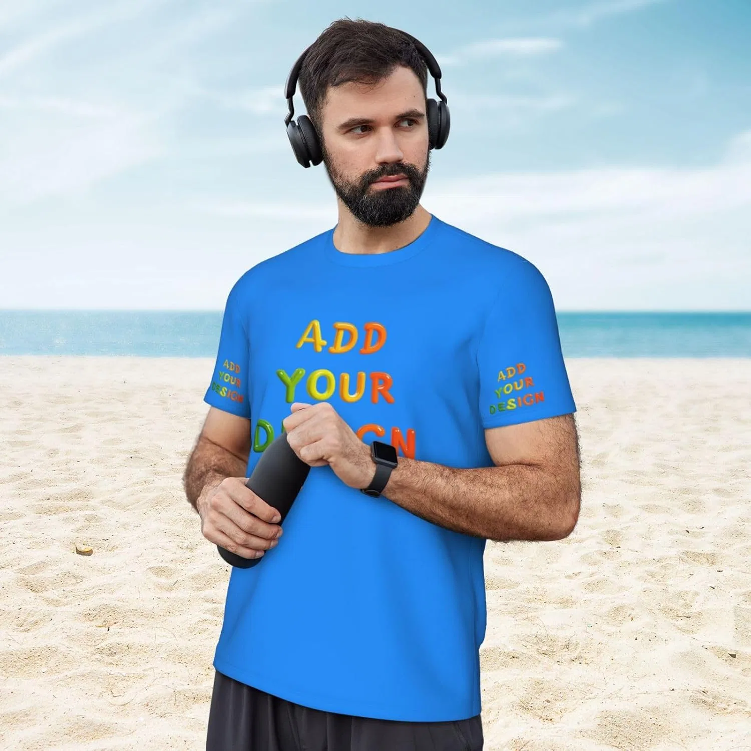 Футболка с принтом, Polyester, Clear Chill — фото 3