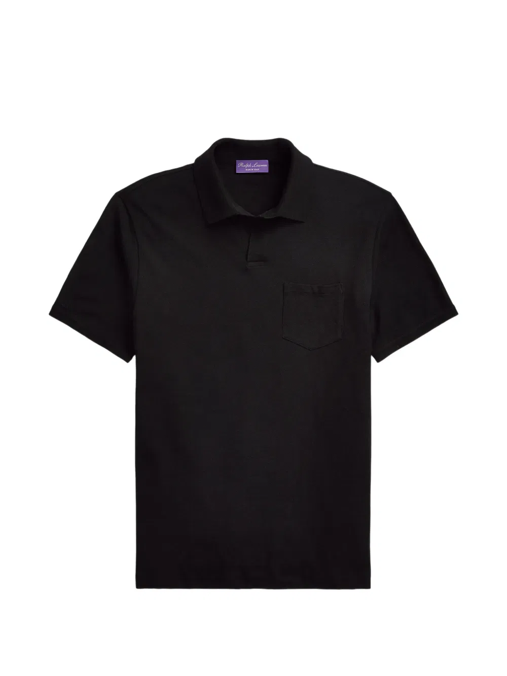 Футболка-Поло с нагрудным карманом Polo Ralph Lauren, черный