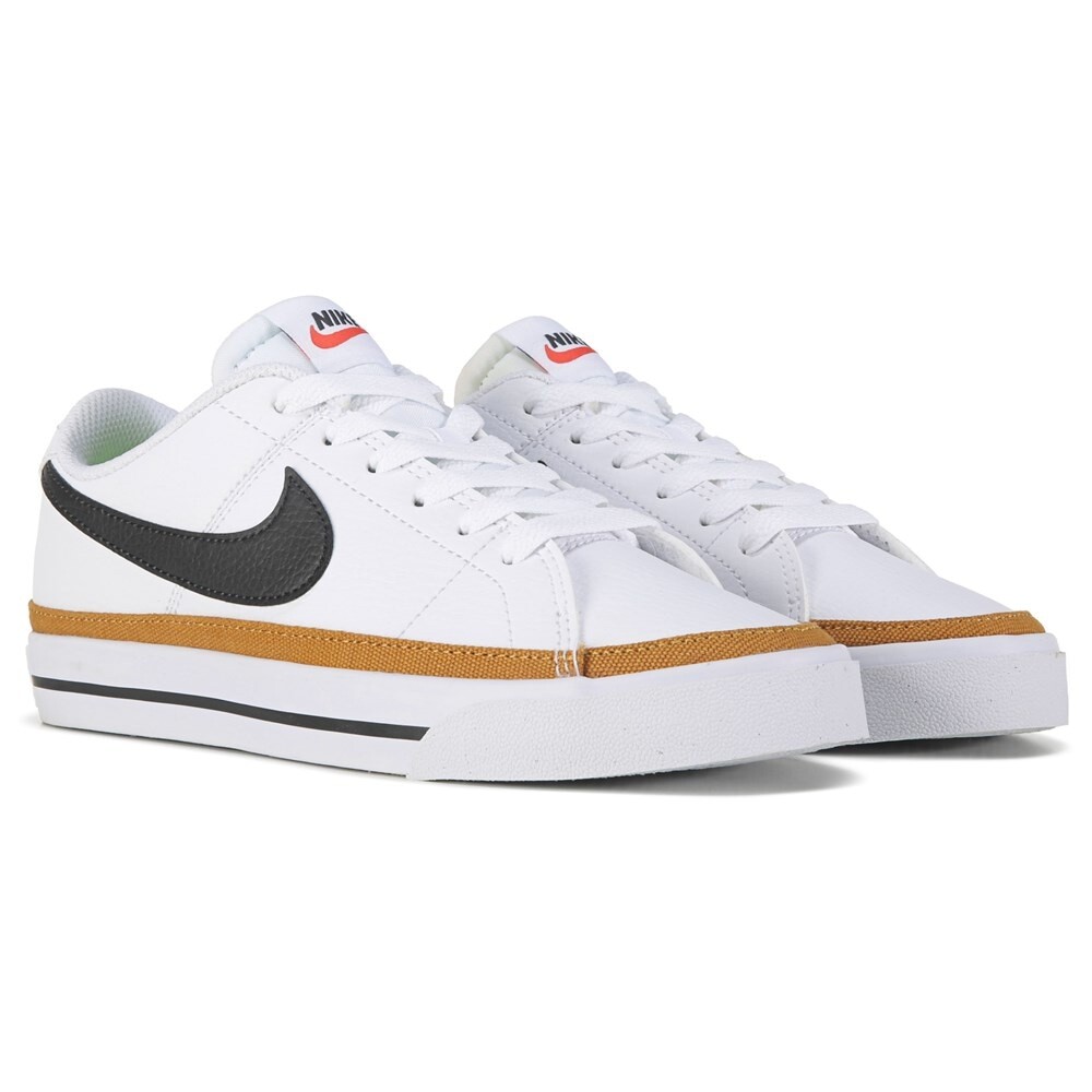 Женские кожаные кроссовки Court Legacy Nike, белый