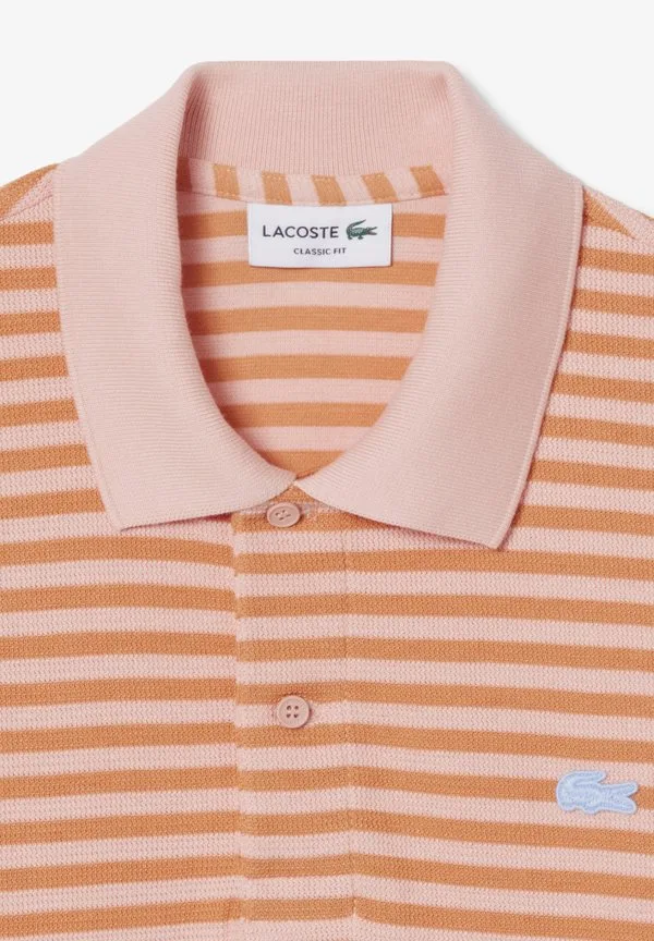 Рубашка-Поло lacoste розово-оранжевого цвета Lacoste, Rose Orange- Hi — фото 4