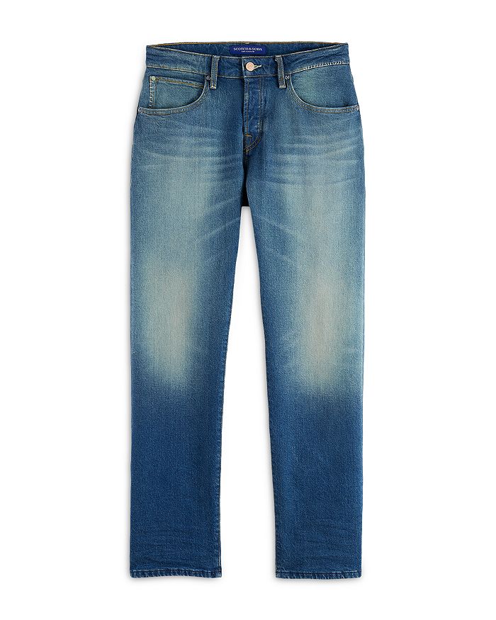 

Джинсы Zee Straight Fit в цвете Parklife Scotch & Soda, синий