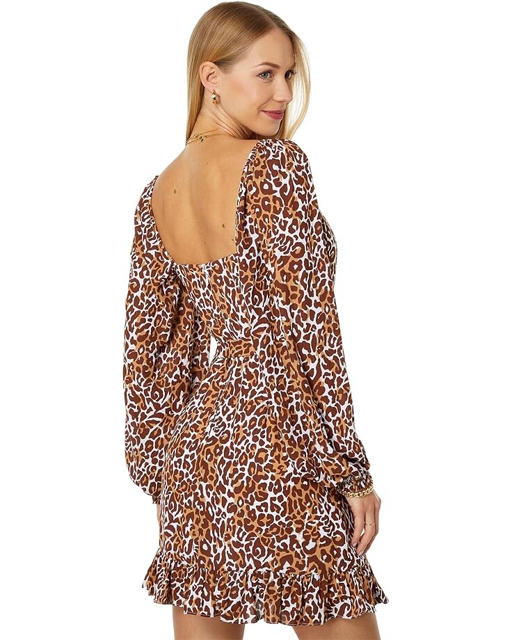 

Платье Lilly Pulitzer Lila Long Sleeve Dress, цвет Chocolate My Favorite Spot