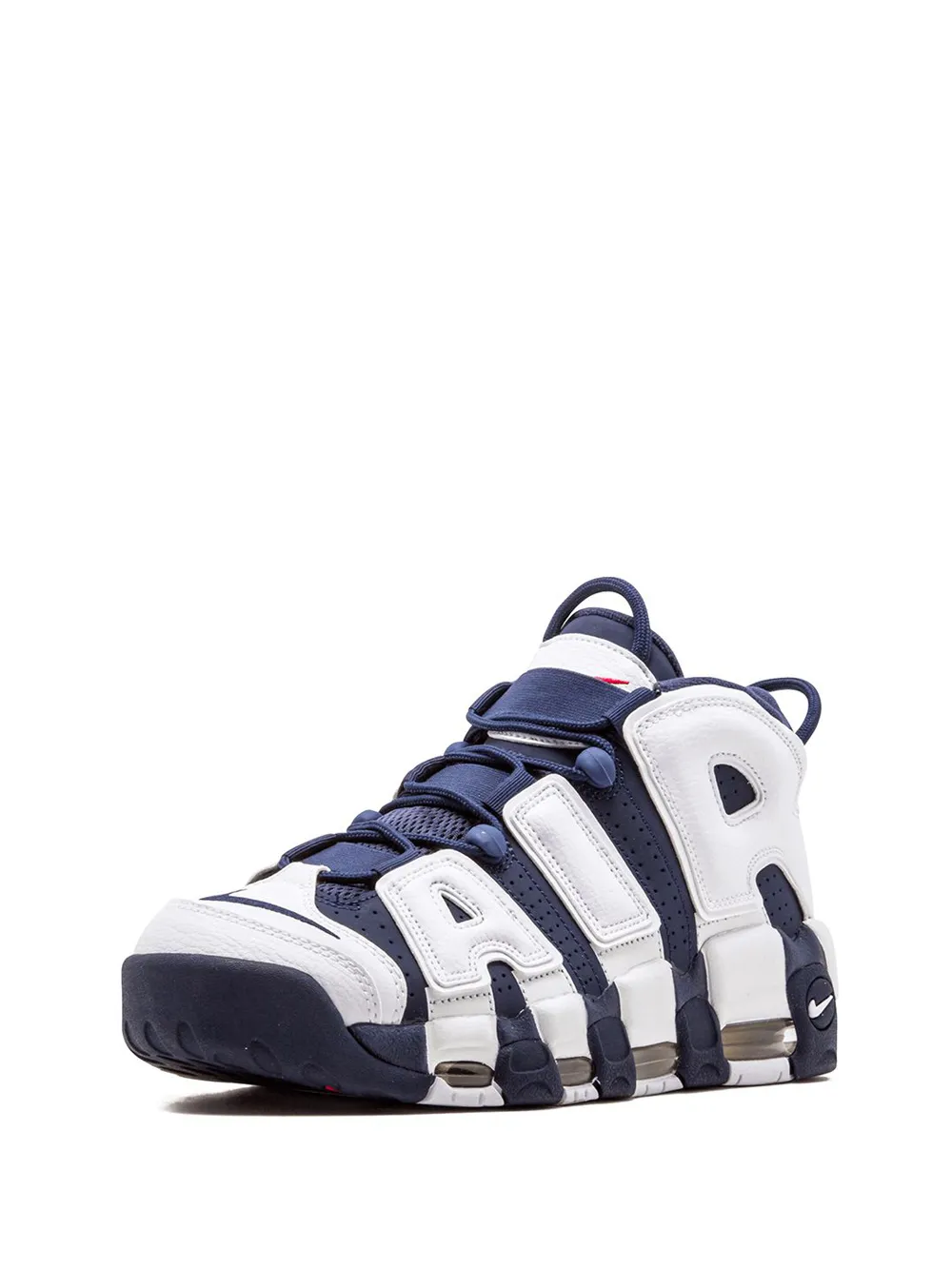 Высокие кроссовки Air More Uptempo Nike, белый — фото 4