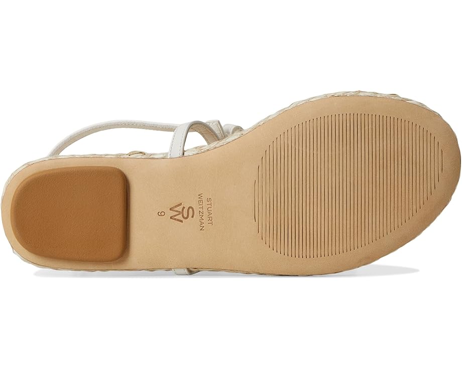 Сандалии Stuart Weitzman Felicity Espadrille Sandal, цвет Cream/Natural — фото 3