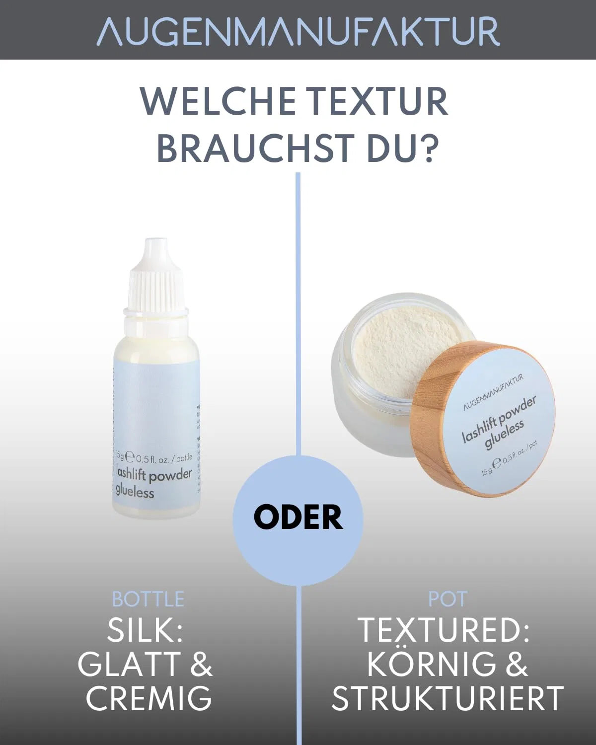 Пудра Augenmanufaktur Korean Lashlift Glueless для ламинирования ресниц Augenmanufaktur — фото 2