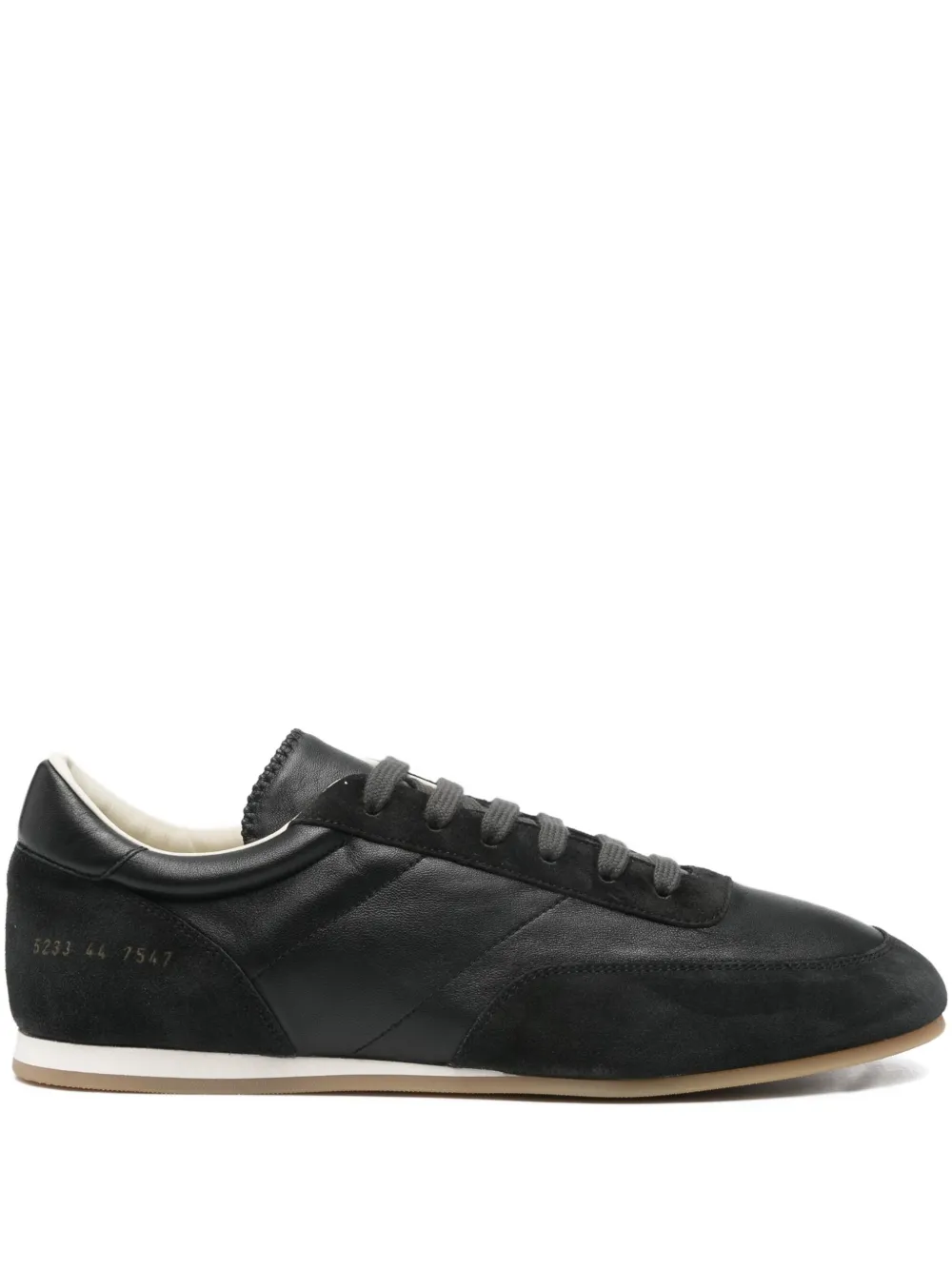 

Минималистичные кожаные кроссовки Common Projects, черный