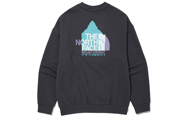 

Толстовка унисекс темно-серая The North Face, темно-серый