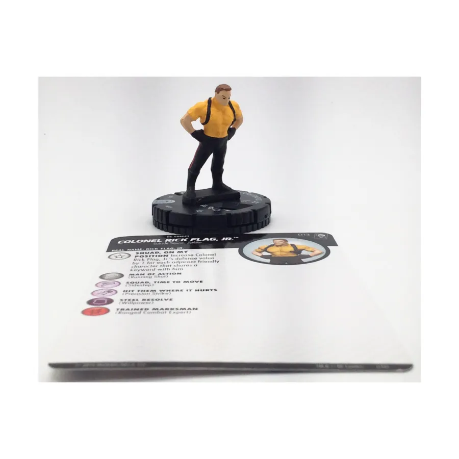 

Полковник Рик Флаг-младший #013 (С), DC HeroClix - Joker's Wild! - Singles