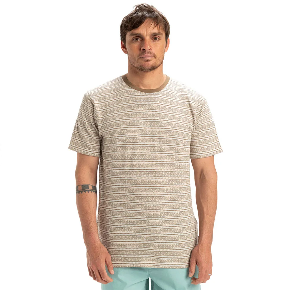 

Футболка с коротким рукавом Quiksilver Street Way, бежевый