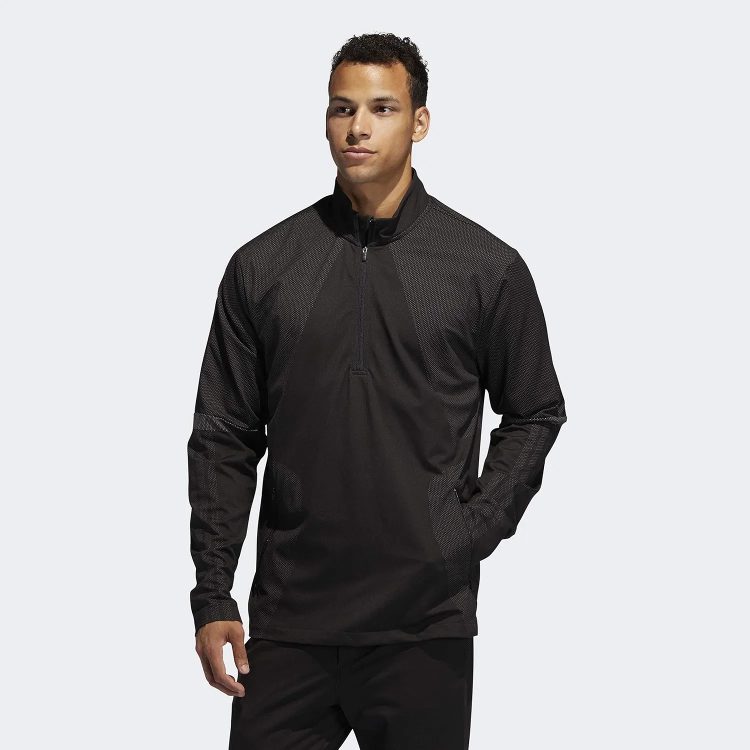 Куртка Active с молнией 1/4, adidas, Black — фото 2