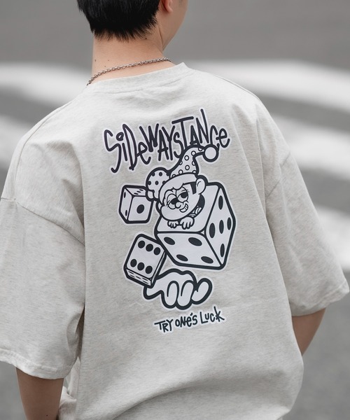 

Футболка с короткими рукавами и графическим принтом Sideway Stance, серая