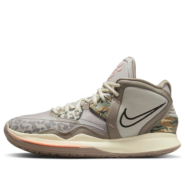 

Кроссовки kyrie infinity 'leopard camo' Nike, серый