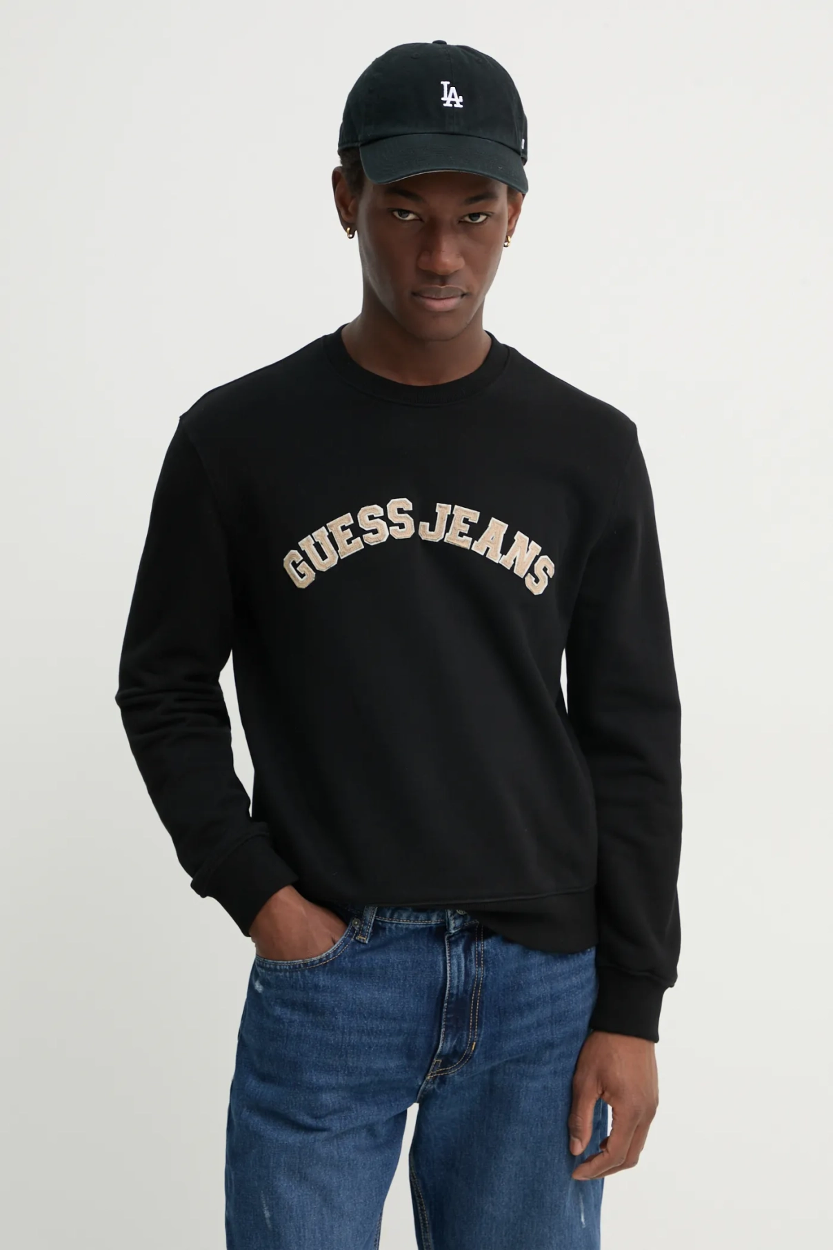 

Толстовка Guess Jeans, черный
