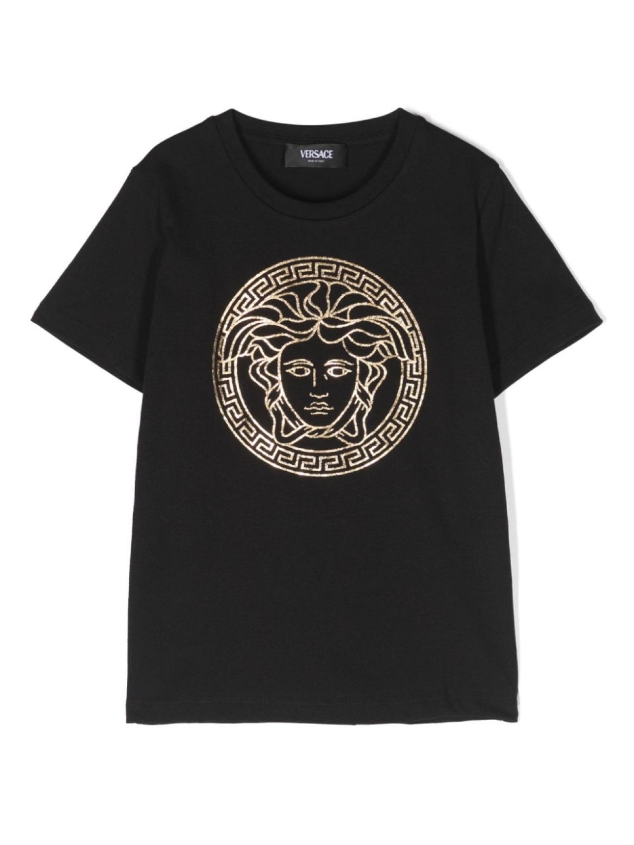 

Versace Kids футболка Medusa, черный