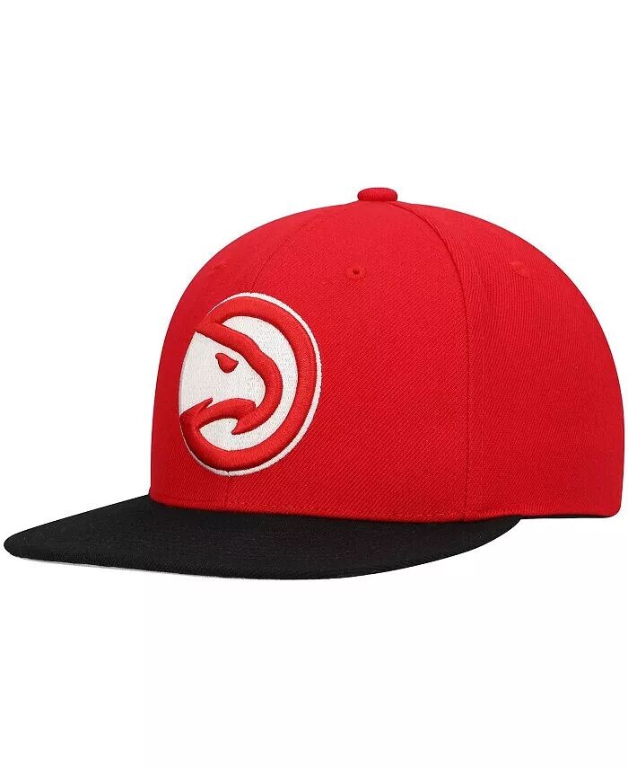 

Мужская красно-черная двухцветная кепка Snapback Atlanta Hawks Team 2.0 Mitchell & Ness