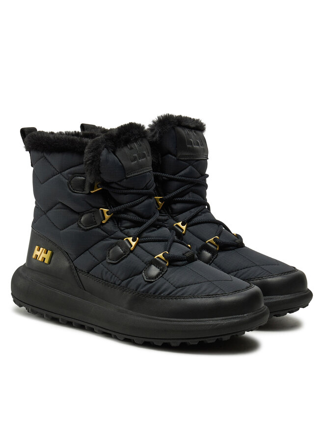 Женские зимние сапоги Helly Hansen Willetta 2.0 текстильные стеганые, черный — фото 2