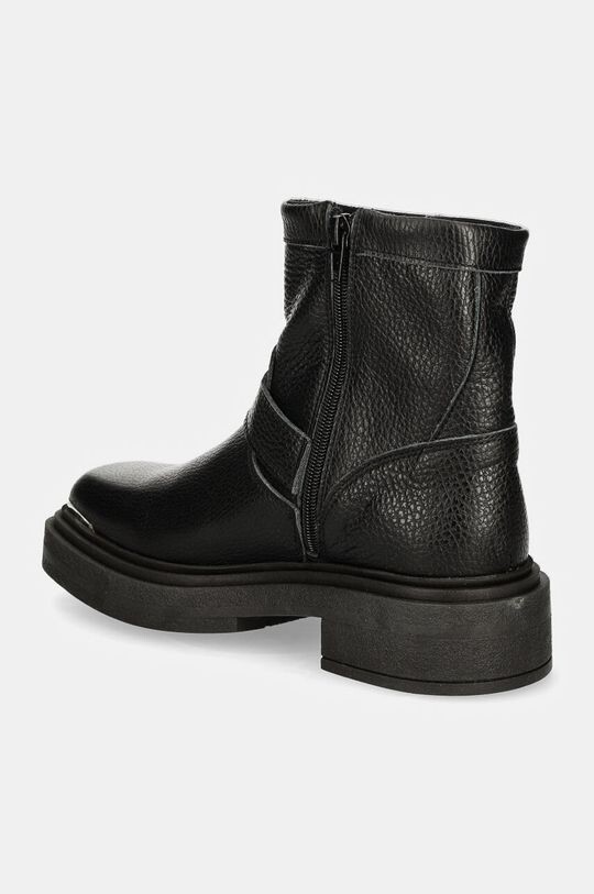 Женские ботильоны Steve Madden из натуральной кожи, черный — фото 3