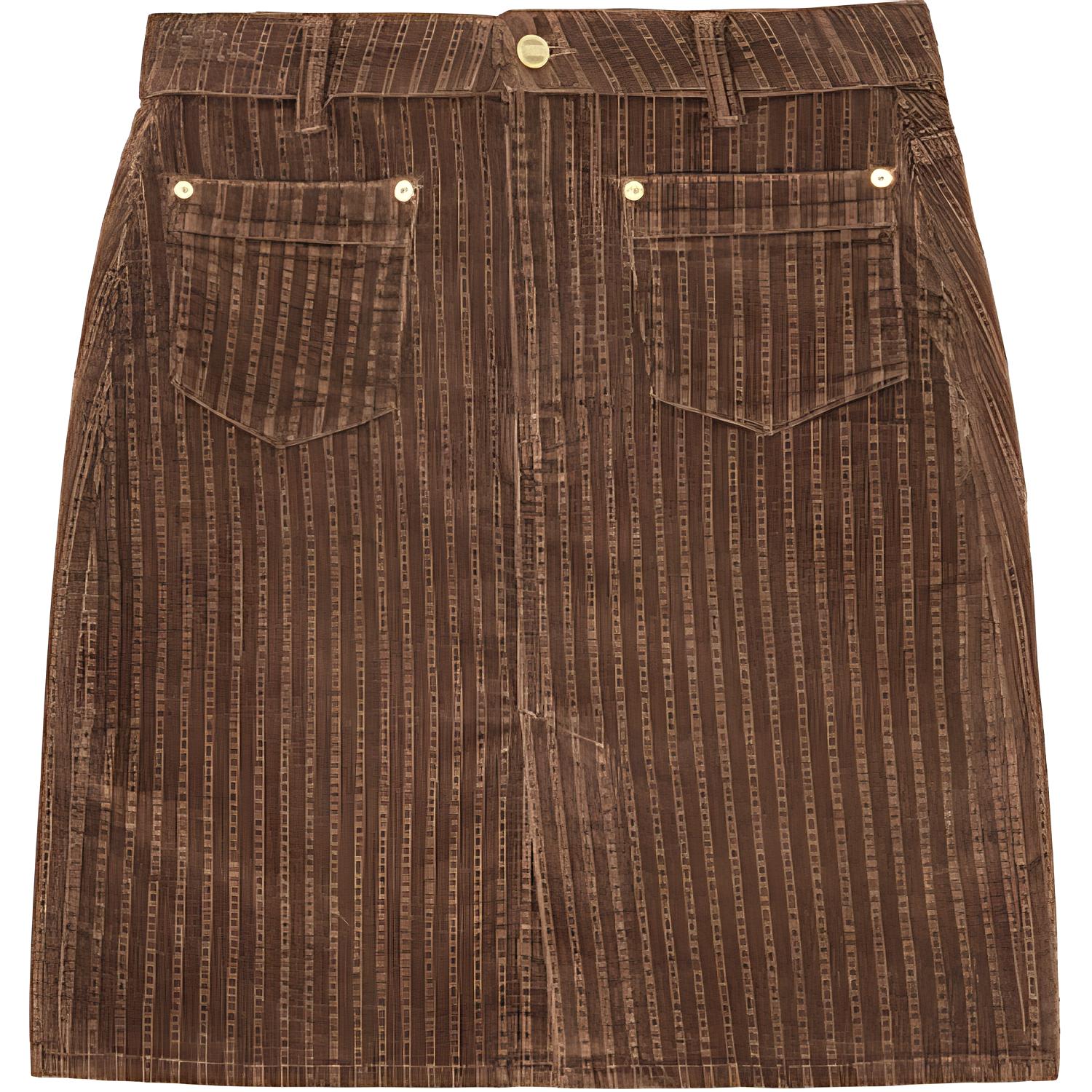 

GANNI Повседневная короткая юбка Women's Drum Brown