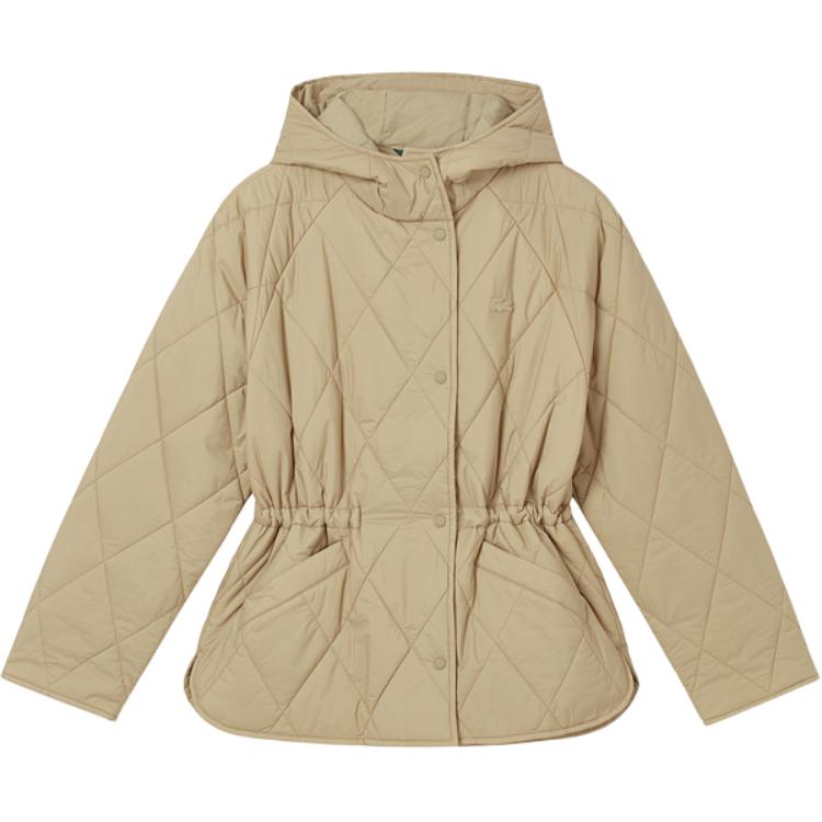 

LACOSTE Пуховик Women's, 02S/Milk Coffee