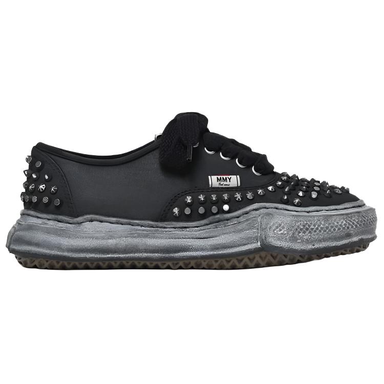 MIHARA YASUHIRO Кроссовки для скейтбординга Baker Abrasion Resistant Low top мужские черные — фото 4