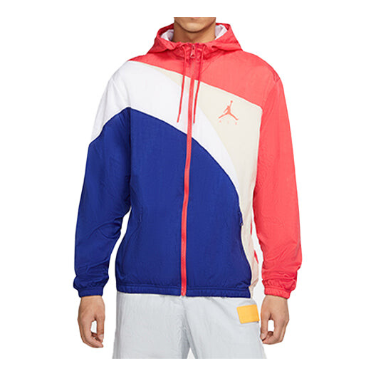 

Куртка Air Jordan Jumpman Wave Logo Jacket Multicolor Splicing, мультиколор