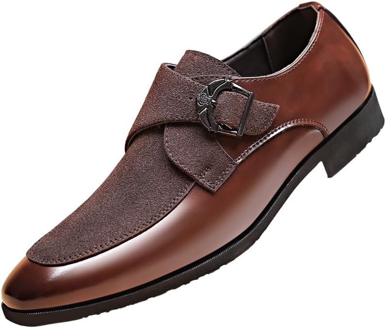 

Мужские оксфорды большого размера. Подходят для бизнеса или официальных мероприятий. Противоскользящие и стойкие к износу. Модные и универсальные Clolinde, коричневый