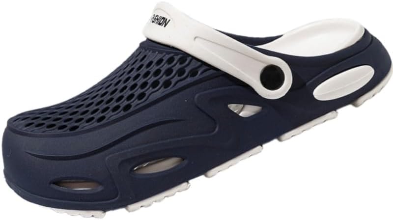 

Мужские летние туфли, повседневные удобные сандалии с нескользящей подошвой, дышащие и легкие Clolinde, Sea Blue