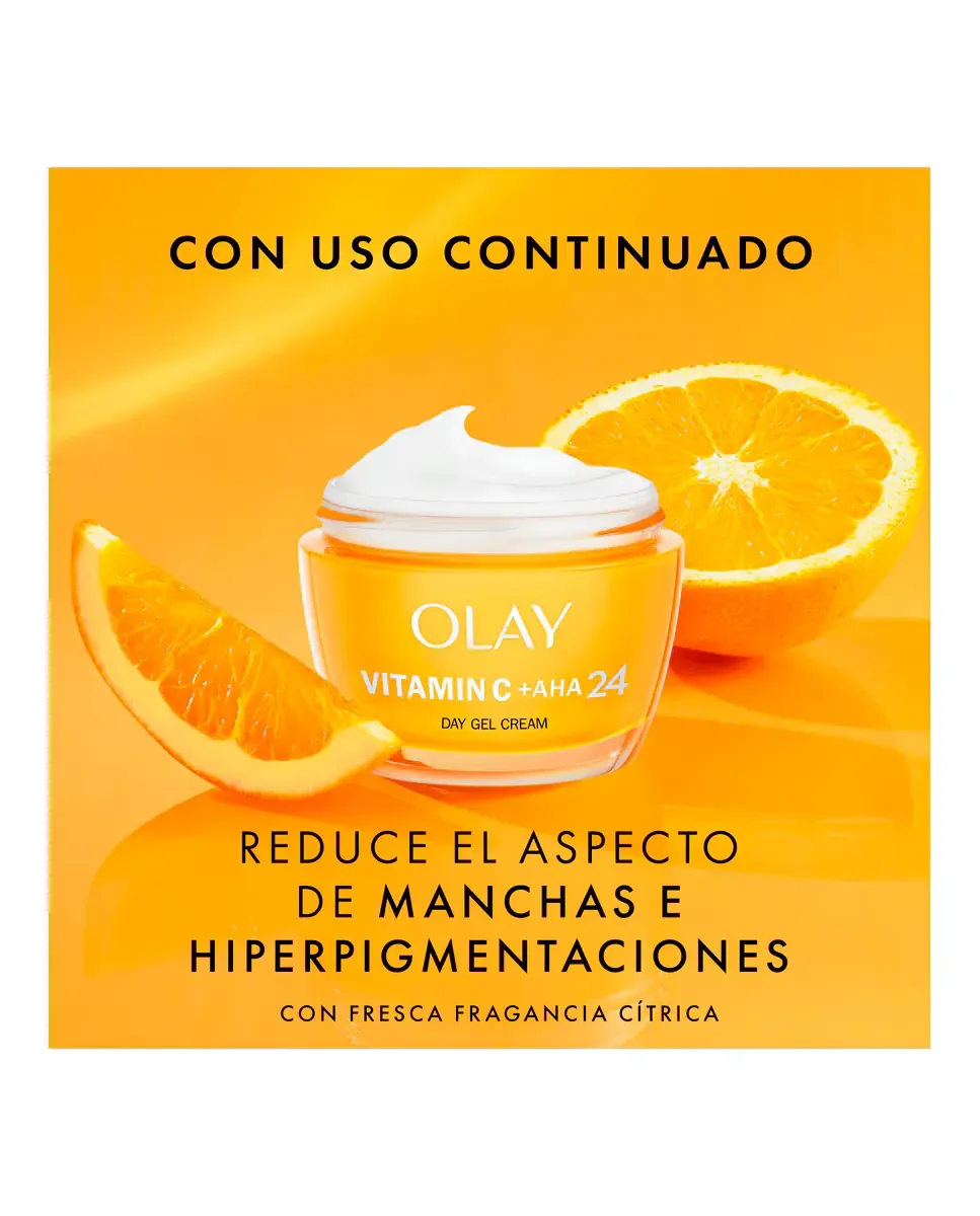 Крем для лица Olay — Увлажняющий гель-дневной Vitamin C + AHA, 50 мл — фото 4