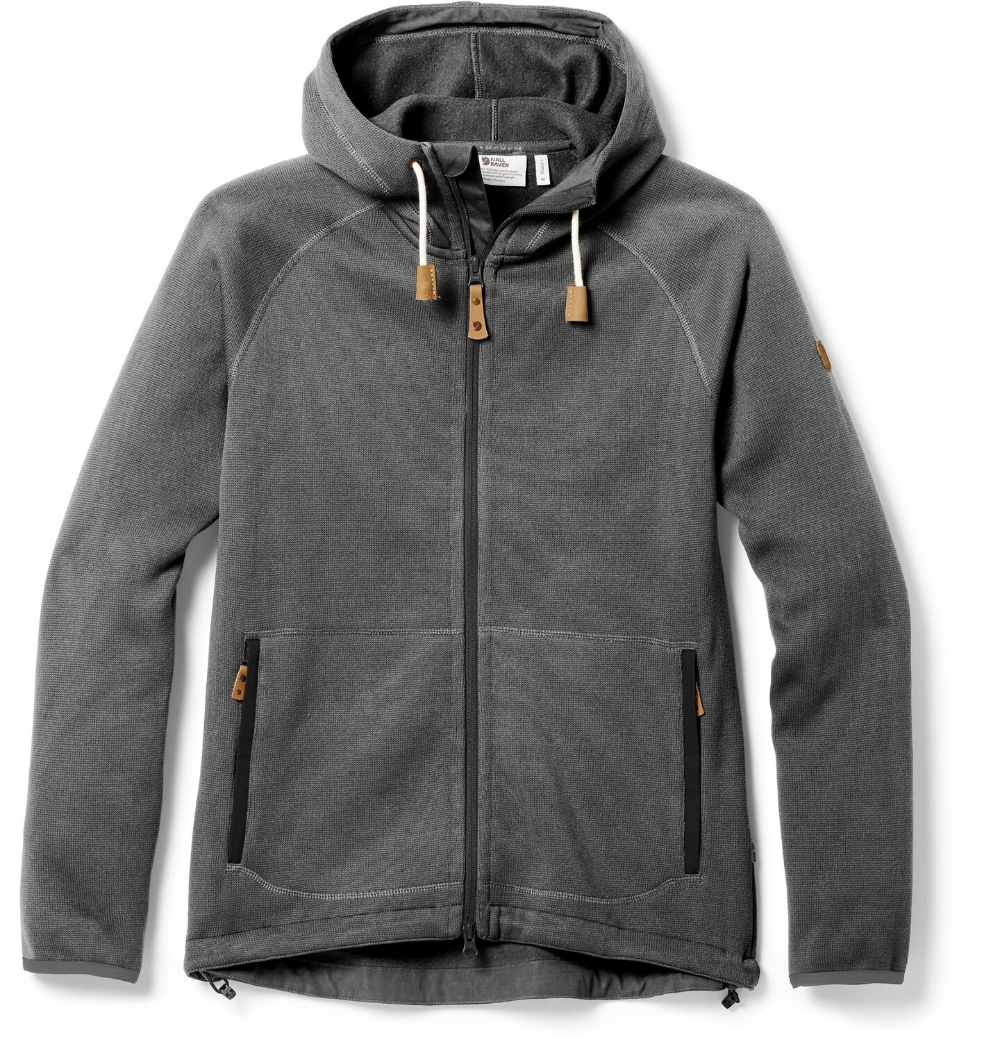 

Флисовая толстовка Ovik - женская Fjallraven, серый
