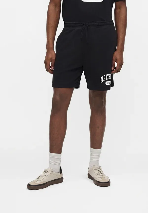 Спортивные шорты с логотипом Gap, черный