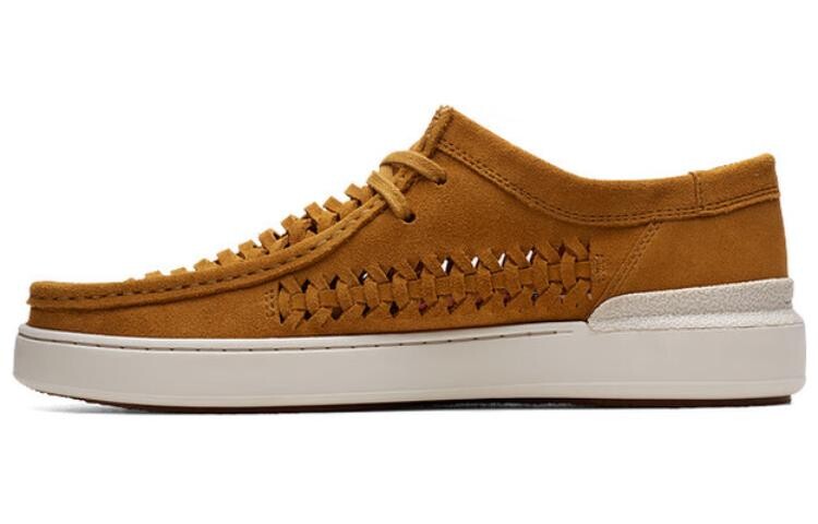 

Кроссовки clarks Stylish Skateboarding Shoes Men Low-top Yellow, желтый