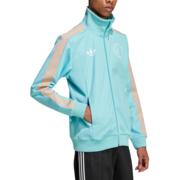 Куртка мужская мятно-зеленая Adidas Originals, мятно-зеленый — фото 4
